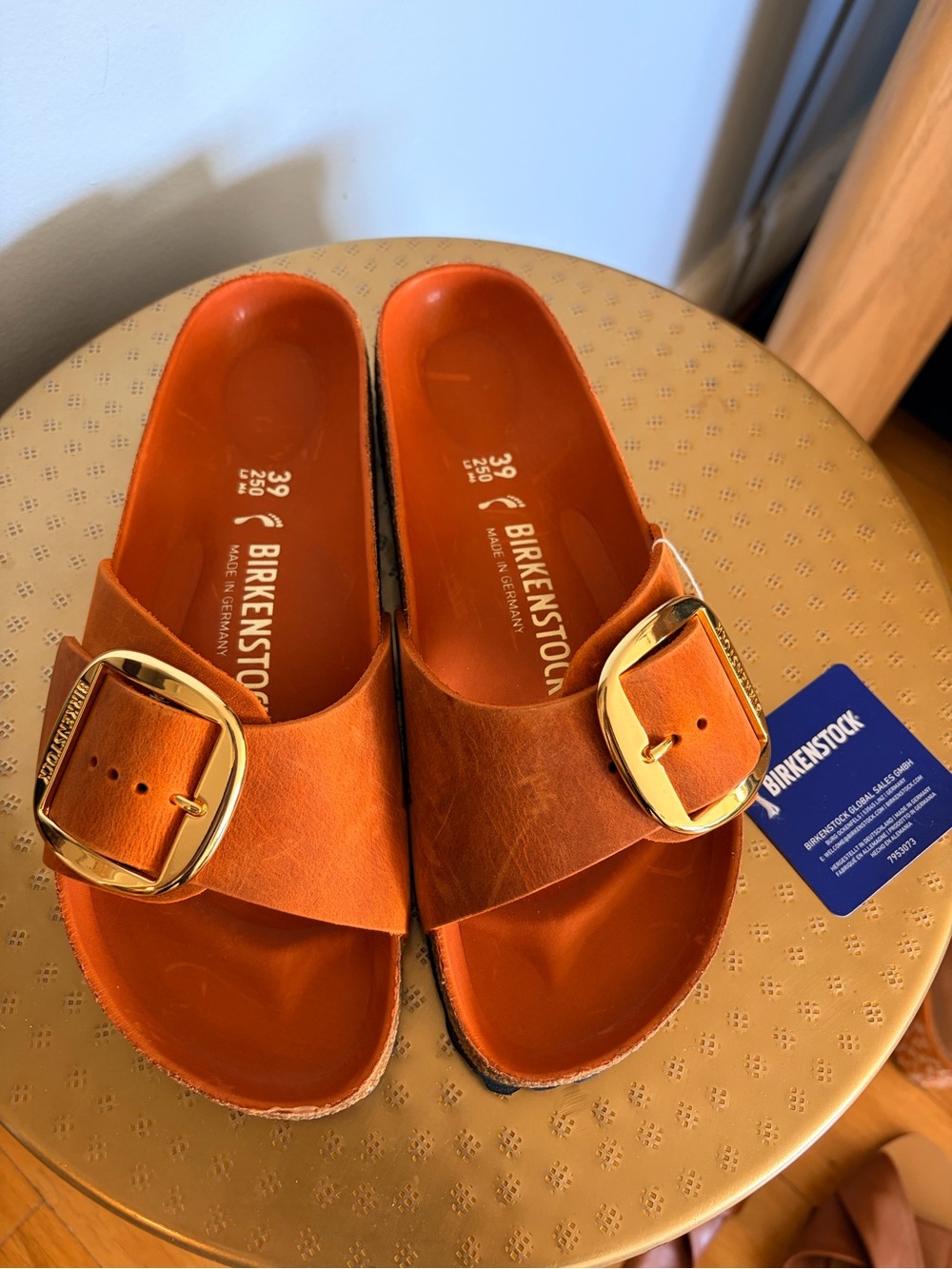 Birkenstock Madrid Big Buckle Slide Sandal Sandals (NWT)